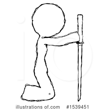 Royalty-Free (RF) Sketch Design Mascot Clipart Illustration by Leo Blanchette - Stock Sample #1539451