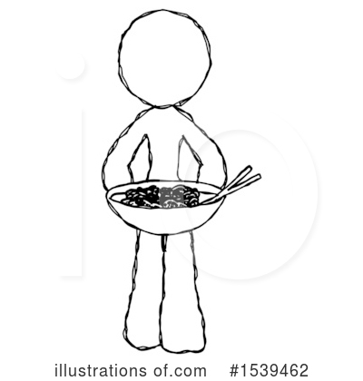 Royalty-Free (RF) Sketch Design Mascot Clipart Illustration by Leo Blanchette - Stock Sample #1539462