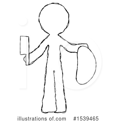 Royalty-Free (RF) Sketch Design Mascot Clipart Illustration by Leo Blanchette - Stock Sample #1539465