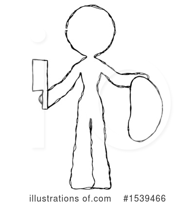 Royalty-Free (RF) Sketch Design Mascot Clipart Illustration by Leo Blanchette - Stock Sample #1539466