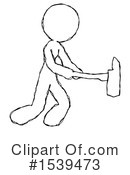 Sketch Design Mascot Clipart #1539473 by Leo Blanchette