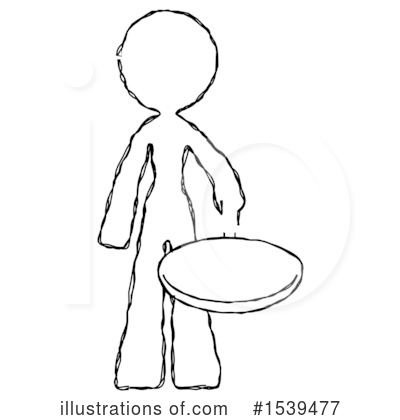 Royalty-Free (RF) Sketch Design Mascot Clipart Illustration by Leo Blanchette - Stock Sample #1539477