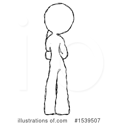 Royalty-Free (RF) Sketch Design Mascot Clipart Illustration by Leo Blanchette - Stock Sample #1539507
