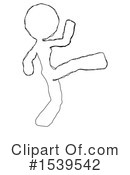 Sketch Design Mascot Clipart #1539542 by Leo Blanchette