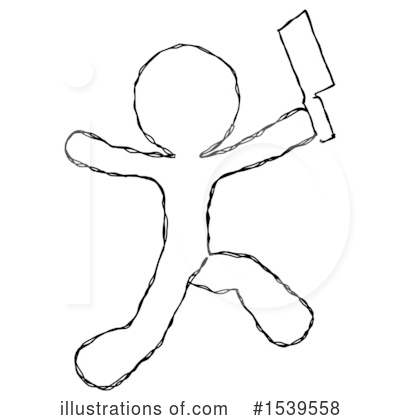 Royalty-Free (RF) Sketch Design Mascot Clipart Illustration by Leo Blanchette - Stock Sample #1539558
