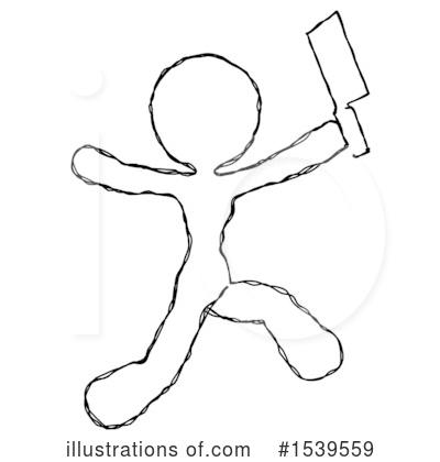 Royalty-Free (RF) Sketch Design Mascot Clipart Illustration by Leo Blanchette - Stock Sample #1539559