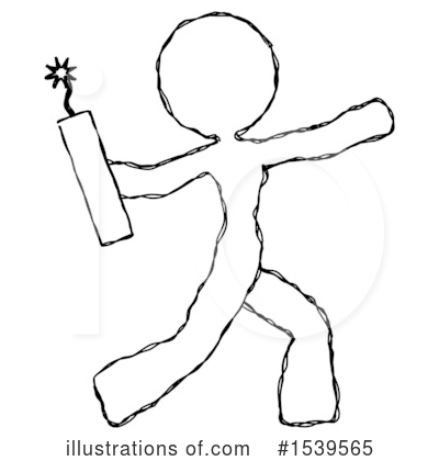 Royalty-Free (RF) Sketch Design Mascot Clipart Illustration by Leo Blanchette - Stock Sample #1539565