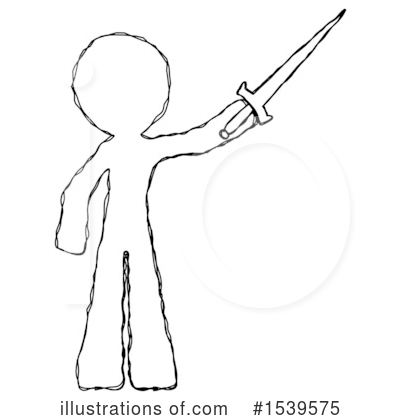 Royalty-Free (RF) Sketch Design Mascot Clipart Illustration by Leo Blanchette - Stock Sample #1539575
