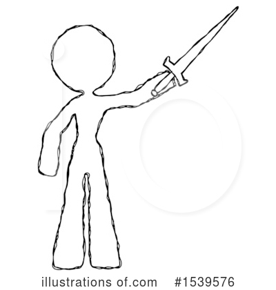 Royalty-Free (RF) Sketch Design Mascot Clipart Illustration by Leo Blanchette - Stock Sample #1539576