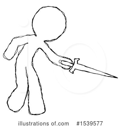 Royalty-Free (RF) Sketch Design Mascot Clipart Illustration by Leo Blanchette - Stock Sample #1539577