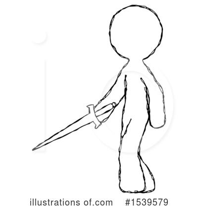Royalty-Free (RF) Sketch Design Mascot Clipart Illustration by Leo Blanchette - Stock Sample #1539579