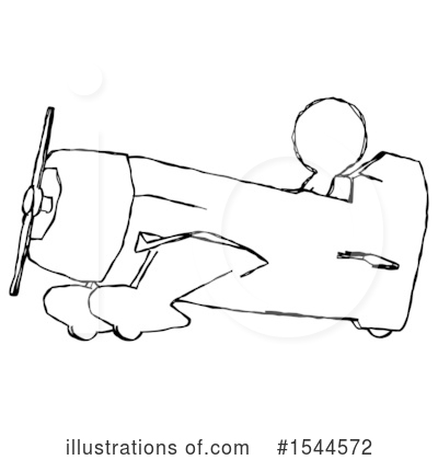 Royalty-Free (RF) Sketch Design Mascot Clipart Illustration by Leo Blanchette - Stock Sample #1544572