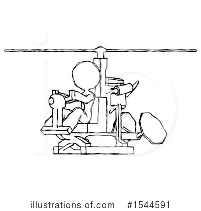 Royalty-Free (RF) Sketch Design Mascot Clipart Illustration by Leo Blanchette - Stock Sample #1544591