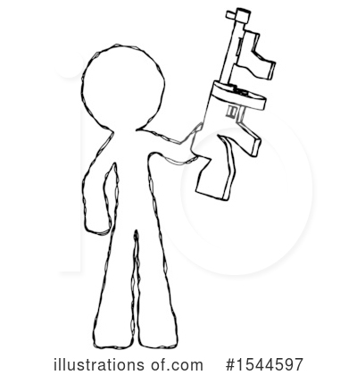 Royalty-Free (RF) Sketch Design Mascot Clipart Illustration by Leo Blanchette - Stock Sample #1544597