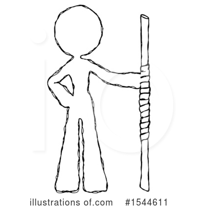 Royalty-Free (RF) Sketch Design Mascot Clipart Illustration by Leo Blanchette - Stock Sample #1544611