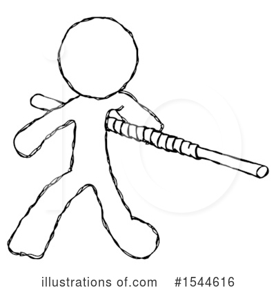 Royalty-Free (RF) Sketch Design Mascot Clipart Illustration by Leo Blanchette - Stock Sample #1544616