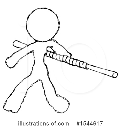 Royalty-Free (RF) Sketch Design Mascot Clipart Illustration by Leo Blanchette - Stock Sample #1544617