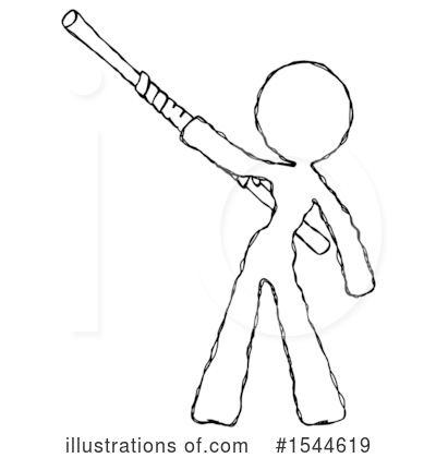 Royalty-Free (RF) Sketch Design Mascot Clipart Illustration by Leo Blanchette - Stock Sample #1544619