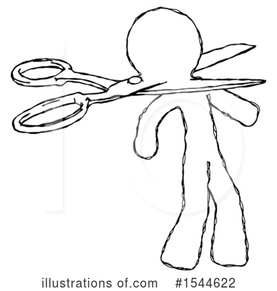 Royalty-Free (RF) Sketch Design Mascot Clipart Illustration by Leo Blanchette - Stock Sample #1544622