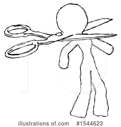 Royalty-Free (RF) Sketch Design Mascot Clipart Illustration by Leo Blanchette - Stock Sample #1544623