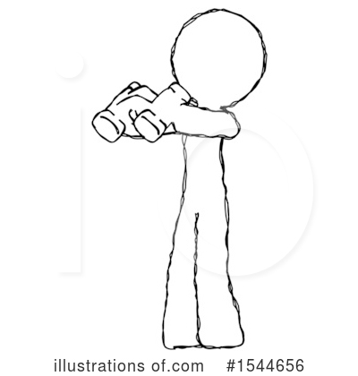 Royalty-Free (RF) Sketch Design Mascot Clipart Illustration by Leo Blanchette - Stock Sample #1544656