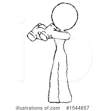 Royalty-Free (RF) Sketch Design Mascot Clipart Illustration by Leo Blanchette - Stock Sample #1544657