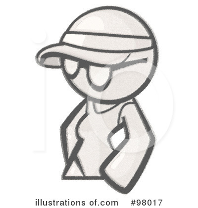 Visor Clipart #98017 by Leo Blanchette