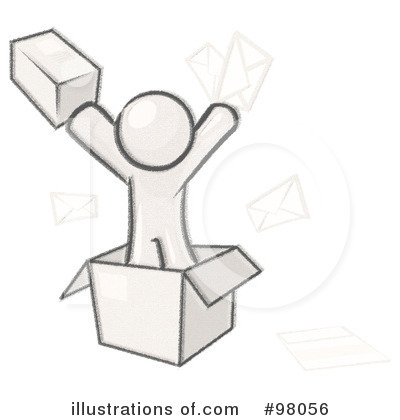 Royalty-Free (RF) Sketched Design Mascot Clipart Illustration by Leo Blanchette - Stock Sample #98056
