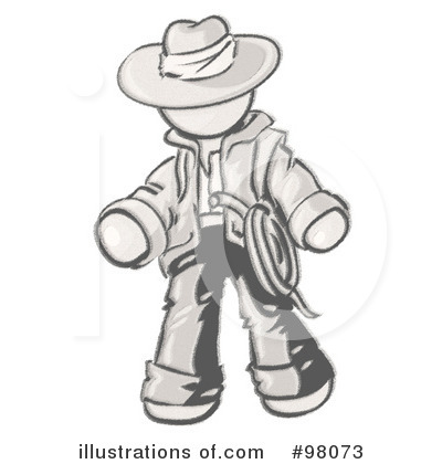 Royalty-Free (RF) Sketched Design Mascot Clipart Illustration by Leo Blanchette - Stock Sample #98073