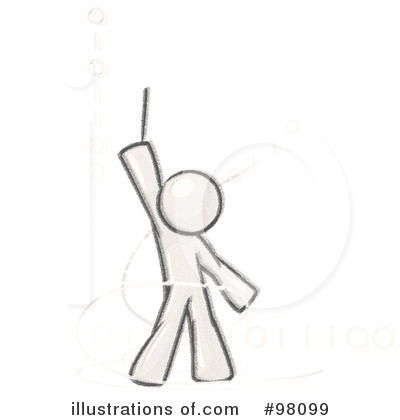Sketched Design Mascot Clipart #98099 by Leo Blanchette