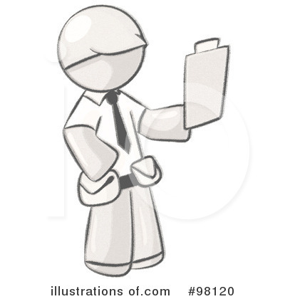 Royalty-Free (RF) Sketched Design Mascot Clipart Illustration by Leo Blanchette - Stock Sample #98120