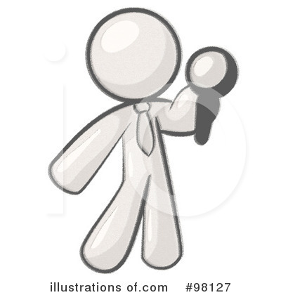 Royalty-Free (RF) Sketched Design Mascot Clipart Illustration by Leo Blanchette - Stock Sample #98127