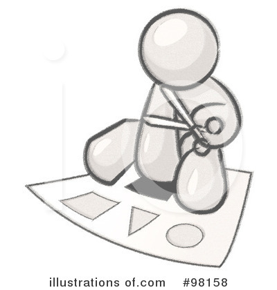 Royalty-Free (RF) Sketched Design Mascot Clipart Illustration by Leo Blanchette - Stock Sample #98158