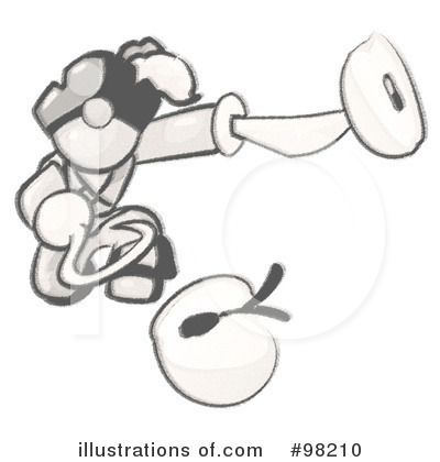 Royalty-Free (RF) Sketched Design Mascot Clipart Illustration by Leo Blanchette - Stock Sample #98210