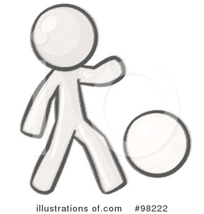 Royalty-Free (RF) Sketched Design Mascot Clipart Illustration by Leo Blanchette - Stock Sample #98222