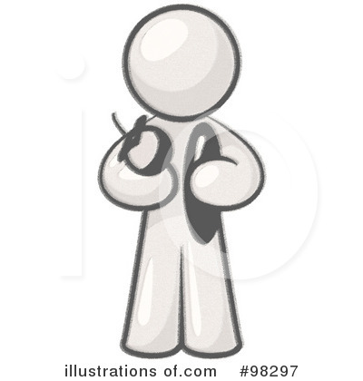 Royalty-Free (RF) Sketched Design Mascot Clipart Illustration by Leo Blanchette - Stock Sample #98297