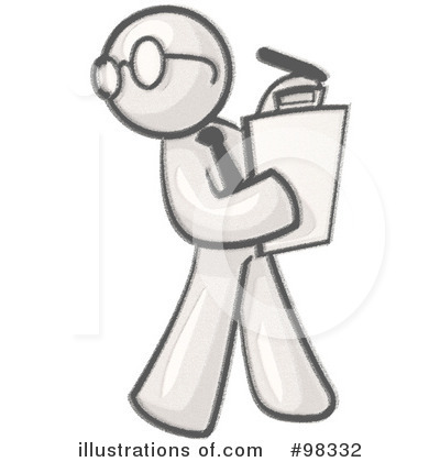 Royalty-Free (RF) Sketched Design Mascot Clipart Illustration by Leo Blanchette - Stock Sample #98332