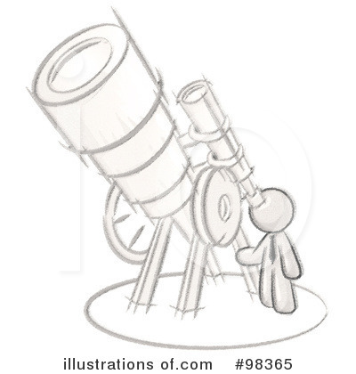 Telescope Clipart #98365 by Leo Blanchette
