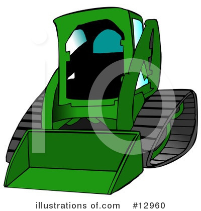 Tractor Clipart #12960 by djart