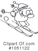 Skiing Clipart #1051122 by gnurf