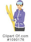 Skiing Clipart #1090176 by BNP Design Studio