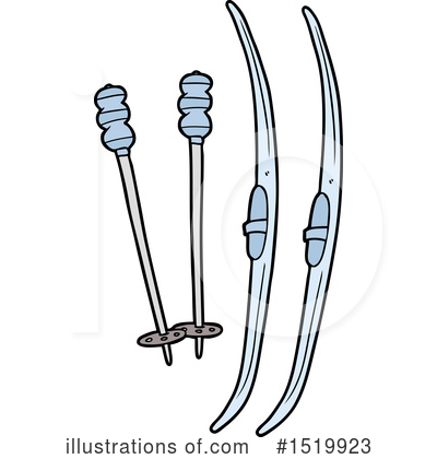 Royalty-Free (RF) Skiing Clipart Illustration by lineartestpilot - Stock Sample #1519923