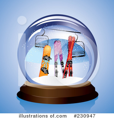 Skiing Clipart #230947 by Eugene