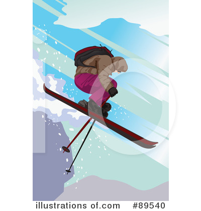 Skiing Clipart #89540 by mayawizard101
