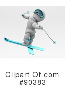 Skiing Clipart #90383 by KJ Pargeter
