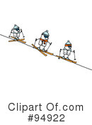 Skiing Clipart #94922 by NL shop