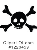 Skull And Crossbones Clipart #1220459 by cidepix