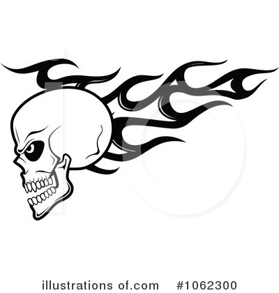 Royalty-Free (RF) Skull Clipart Illustration by Vector Tradition SM - Stock Sample #1062300