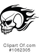 Skull Clipart #1062305 by Vector Tradition SM