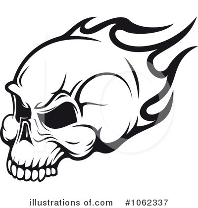 Royalty-Free (RF) Skull Clipart Illustration by Vector Tradition SM - Stock Sample #1062337
